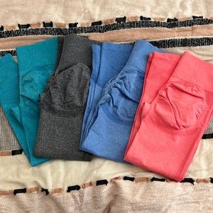 Shein 4 pack booty enhancing leggings
